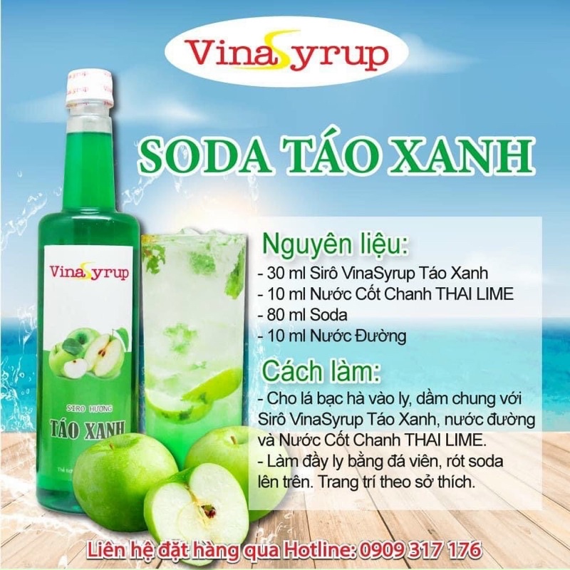 Siro Vina Có Đủ Hương Chai 700ml