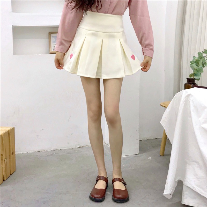 [ SALE ] Chân váy thêu tim ulzzang | BigBuy360 - bigbuy360.vn