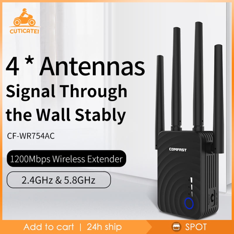 Thiết bị phát wifi băng tần kép 1200Mbps AC1200 2.4G&5G | BigBuy360 - bigbuy360.vn