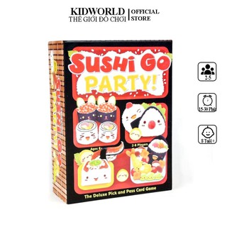 Bộ Bài SUSHI GO! PARTY, Trò Chơi Giải Trí Nhóm Hay Cho 2-5 Người Chơi