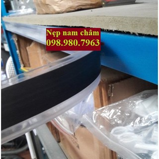 Nẹp nam châm. Nẹp cài giá siêu thị. Nẹp siêu thị