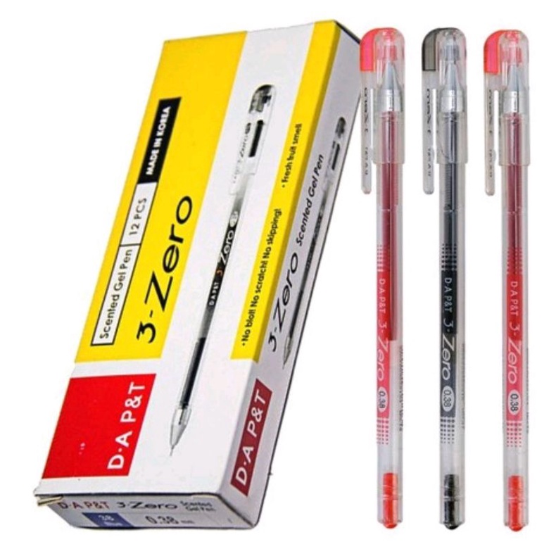 Bút viết gel nước Đông A 3 Zero DA P&amp;T