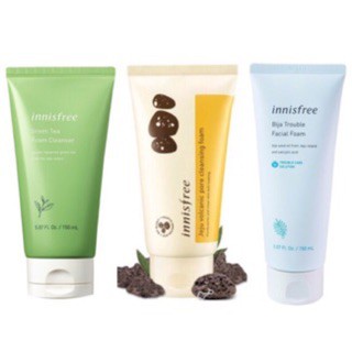 Sữa Rửa Mặt Innisfree / 𝘍𝘳𝘦𝘦𝘴𝘩𝘪𝘱 / Sữa Rửa Mặt Trà Xanh Green Tea Cleansing Foam 150ML - Julia Beauty - Mã Sp3 | BigBuy360 - bigbuy360.vn