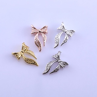 Bộ 10 HạT ĐíNh Trang Trí MóNg HìNh Nơ 3D
