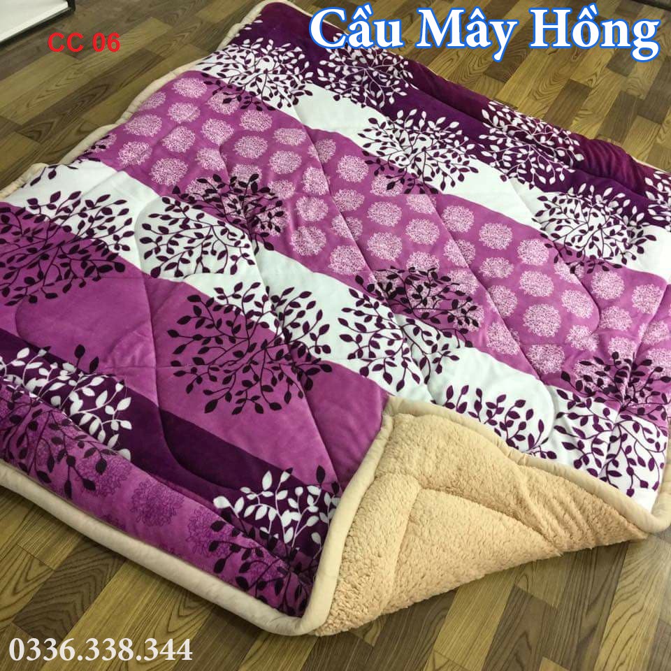 (GIẢM GIÁ) Chăn Lông Cừu Đại Hàn Siêu Ấm Loại 1 (Cam kết hàng loại 1, nặng tầm 2,7kg - Số 1 về chất lượng)