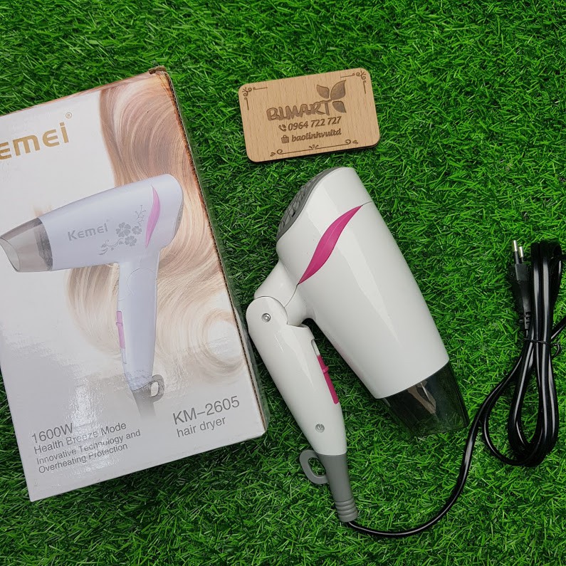 Máy sấy tóc kemei 1600W