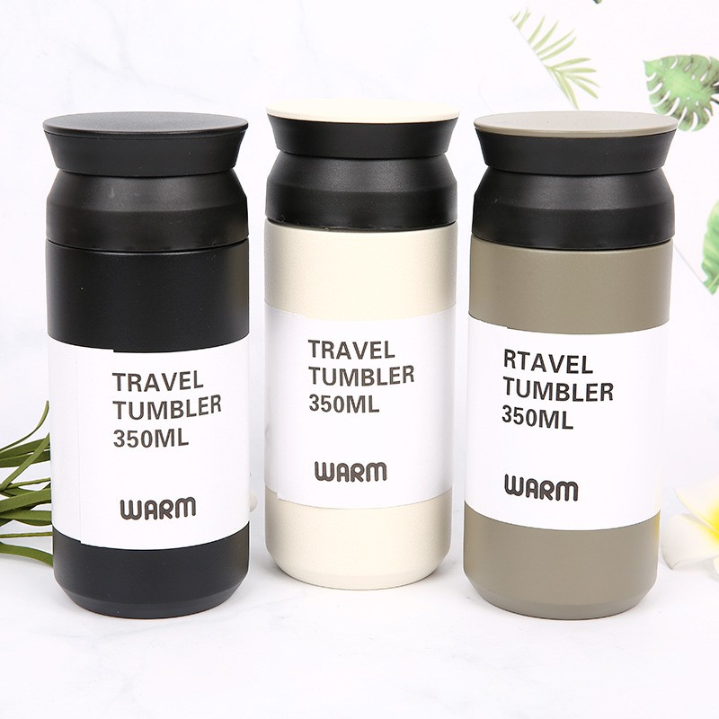 Bình Giữ Nhiệt Bằng Thép Không Gỉ Dung Tích 350Ml/500ml