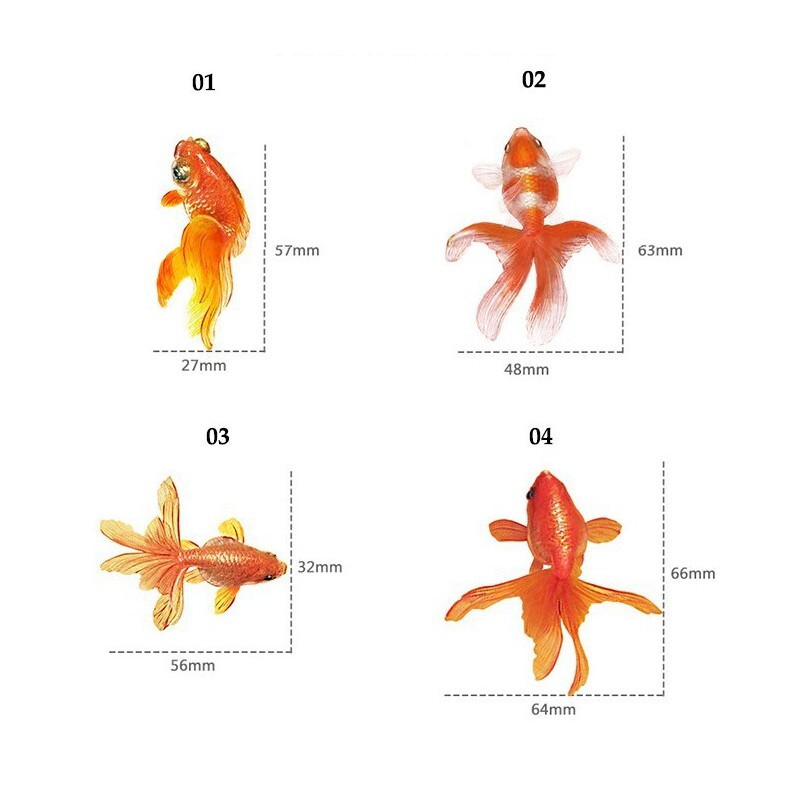 Ticker Dán, Decan Cá 3D - Phụ Kiện Làm Resin Handmade Phôi Cá, Mô Hình Cá 3D