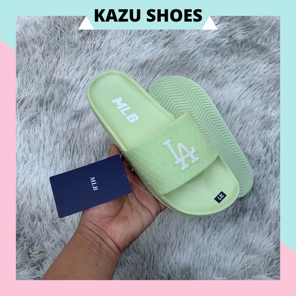 Dép la nam nữ quai ngang đẹp cao su cao cấp mẫu mới nhất 2022 Kazu Shoes LA008