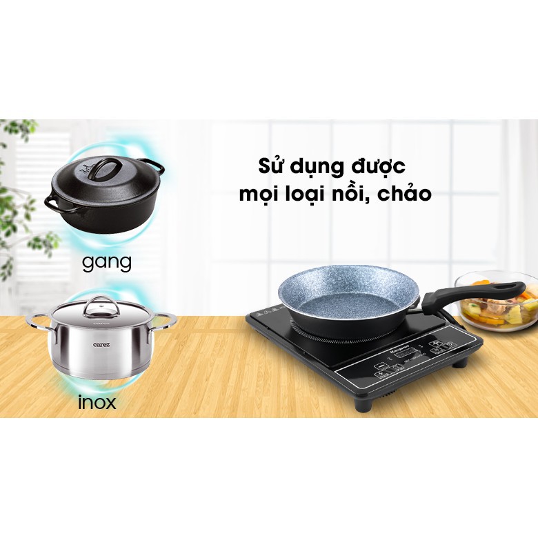 Bếp hồng ngoại đơn Kangaroo Model KG20IFP1 - Bảo hành chính hãng 1 năm