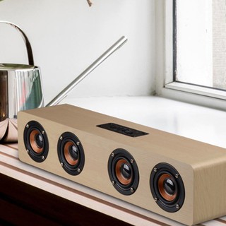 Loa Bluetooth Hifi 12w Họa Tiết Vân Gỗ