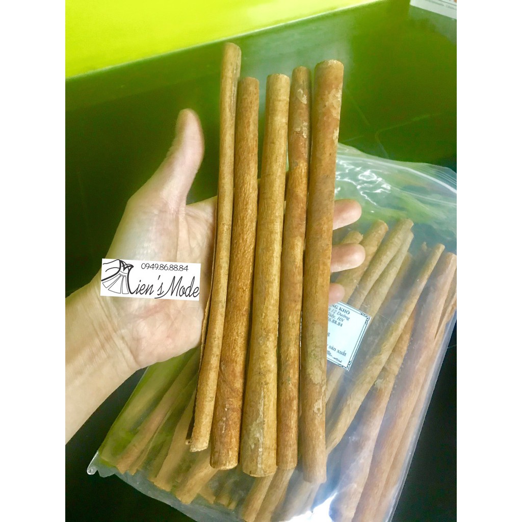Quế cạo vỏ xuất khẩu 100gr hàng chuẩn