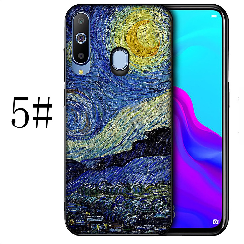 Ốp điện thoại silicone mềm hình tranh Van Gogh cho Samsung Galaxy S20 Plus S10 Lite S8 S9 Plus