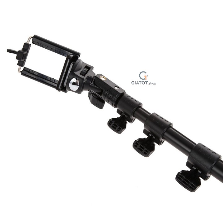 Gậy chụp hình Yunteng 1,25m 1288 kèm remote bluetooth | BigBuy360 - bigbuy360.vn