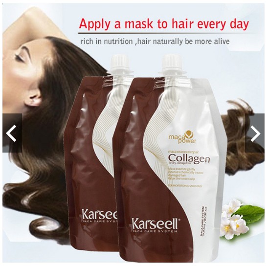 DẦU HẤP TÓC COLLAGEN KARSEELL MACA CHÍNH HÃNG SIÊU MỀM MƯỢT ( Loại 1)