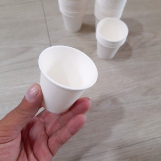 Combo 100 Ly Giấy Nhỏ Có Nắp 80ml