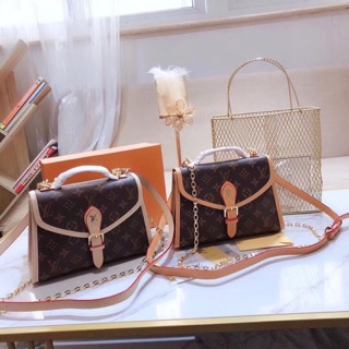 [ HÀNG MỚI VỀ ] Túi xách nữ Eo Vì dáng cặp dây da đeo chéo - Full Box