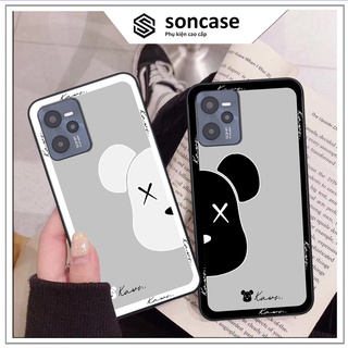 Ốp Realme C35 in hình gấu bear, kaws, cute, đáng yêu, ốp lưng cao cấp chất lượng.