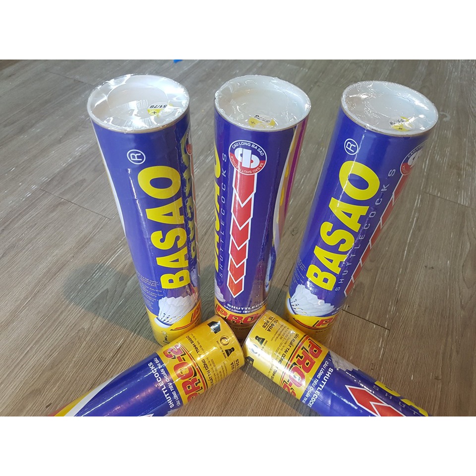 Hộp Cầu Lông Ba Sao Pro-2 Tím/vàng Loại 51/78 – Chơi Ngoài Trời