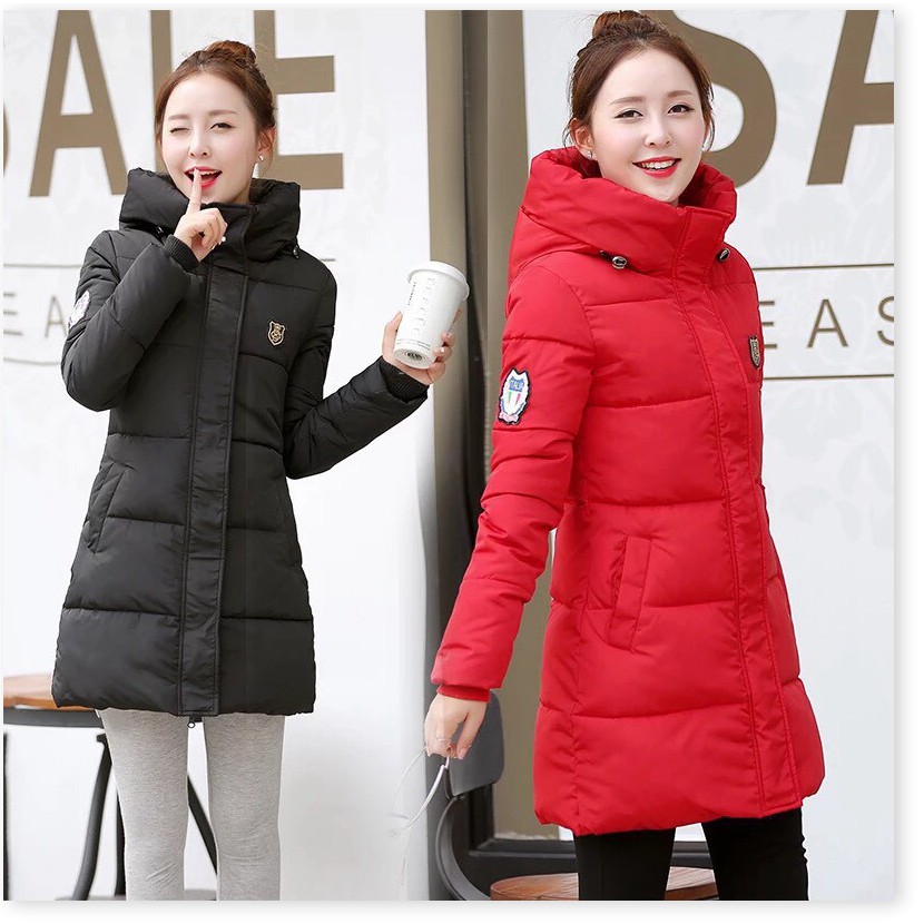 ÁO KHOÁC PHAO DÁNG DÀI MANGTO CỰC ẤM CHO MÙA ĐÔNG HP