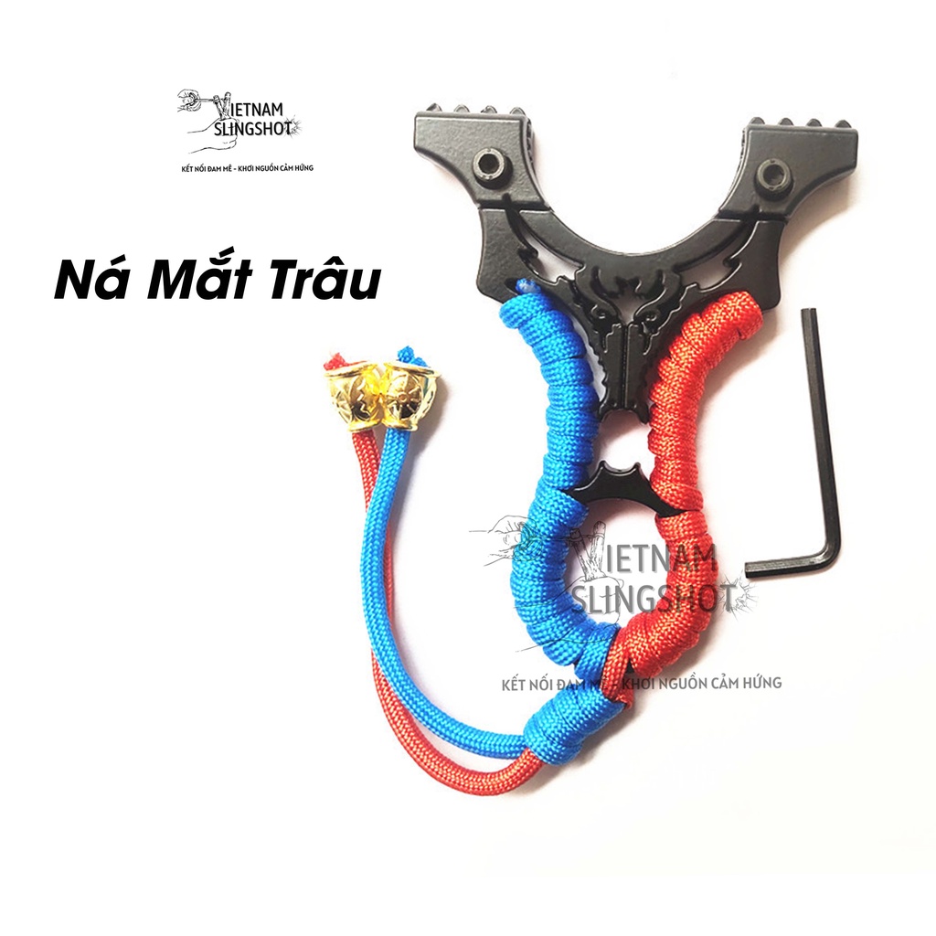 [Trâu Đen] Ná Cao Su Chạc 8 Cán Thép Cao Cấp Chắc Chắn siêu đẳng cấp