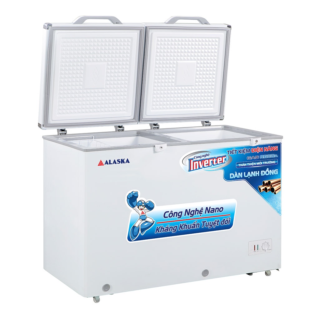 [MIỄN PHÍ GIAO LẮP] BCD-3568CI - TỦ ĐÔNG MÁT ALASKA INVERTER 221 LÍT BCD-3568CI