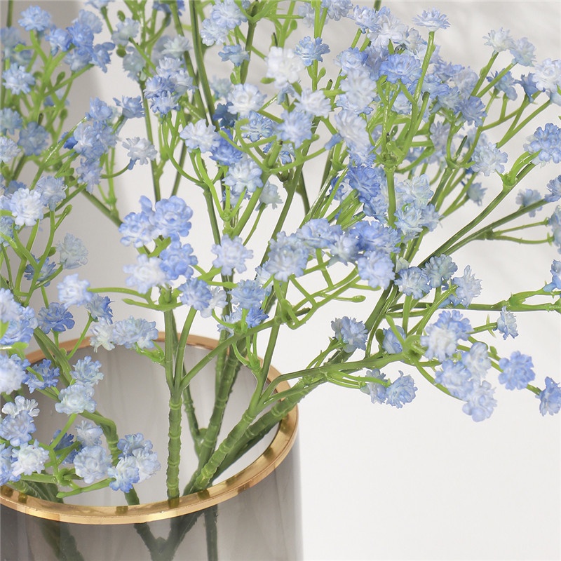 1 Nhánh Hoa Gypsophila Nhân Tạo Trang Trí Nhà Cửa