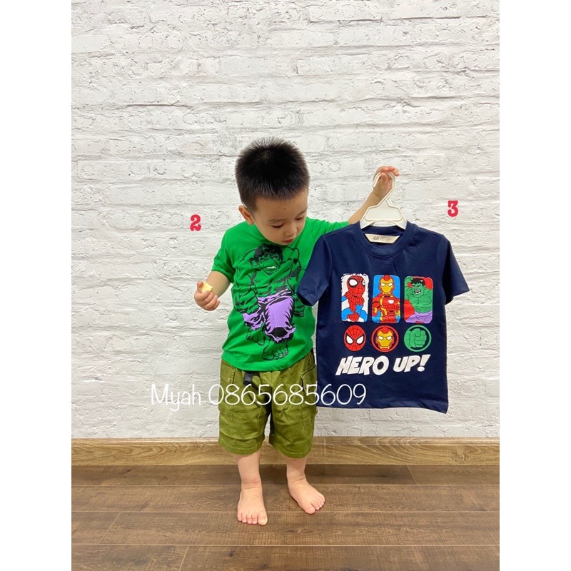 Áo phông bé trai Marvel