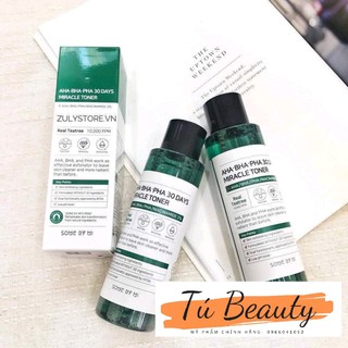 Nước hoa hồng "Thần Kỳ" Some By Mi AHA-BHA-PHA 30 Days Miracle Toner 150ml