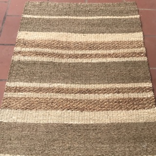 Thảm cói mix chữ nhật
