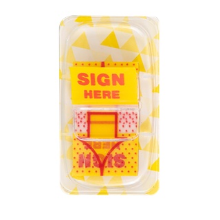 Giấy phân trang trình ký SIGN HERE Deli