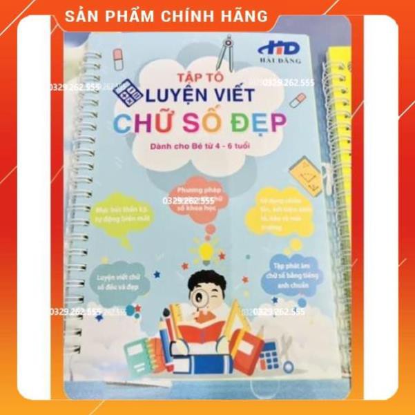 (❤Tặng kèm 9 ruột bút+3 con cá cầm bút❤️) Combo 3 quyển tập viết chữ,tập viết số, nét cơ bản số dùng mãi mãi