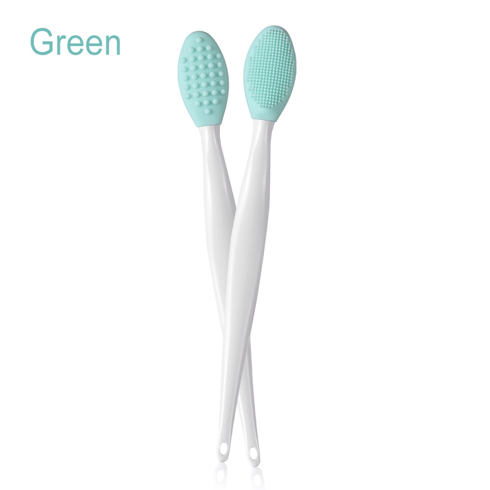 [Hàng mới về] Cọ silicon rửa mặt tẩy tế bào chết và mụn đầu đen tiện lợi