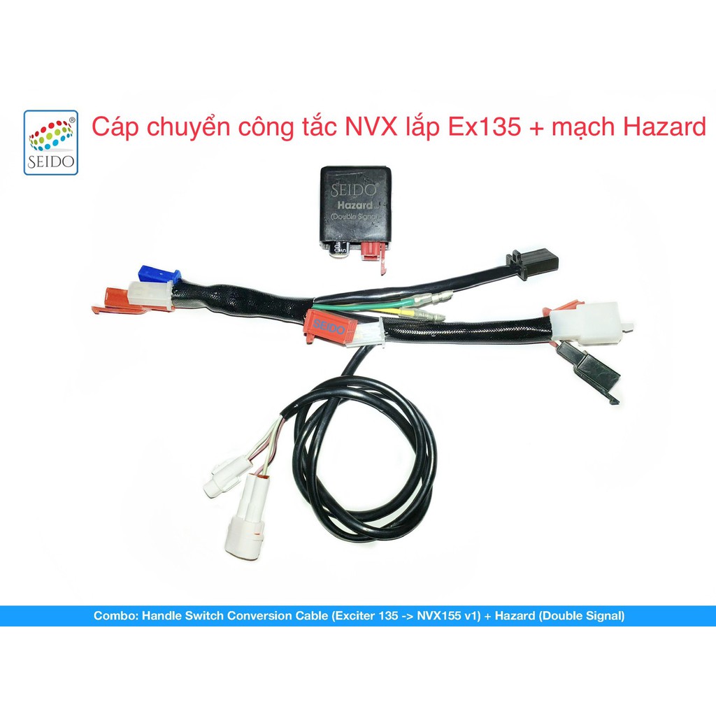 [chính hãng yamaha] Cùm công tắc NVX v1 -lắp cho ex135 mio nouvo exciter 135 ex10 NVX155 janus bj7-h3973-10 b63-h3973-20