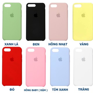 Ốp lưng chống bẩn trái táo - ốp iphone dẻo full viền