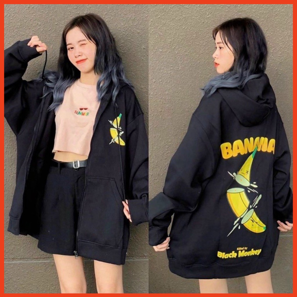 🌈𝗡𝗘𝗪 𝗔𝗥𝗥𝗜𝗩𝗔𝗟💢 Áo Khoác Nỉ BANANA Siêu Hot Form Xinh | BigBuy360 - bigbuy360.vn