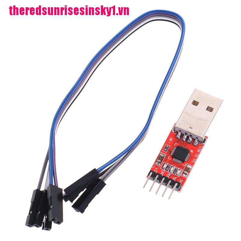 【3C】 CP2102 T1 3.3v to ttl uart module serial converter download usb drive wire brush