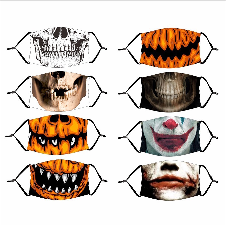 Khẩu trang mặt nạ hóa trang Halloween ấn tượng | BigBuy360 - bigbuy360.vn