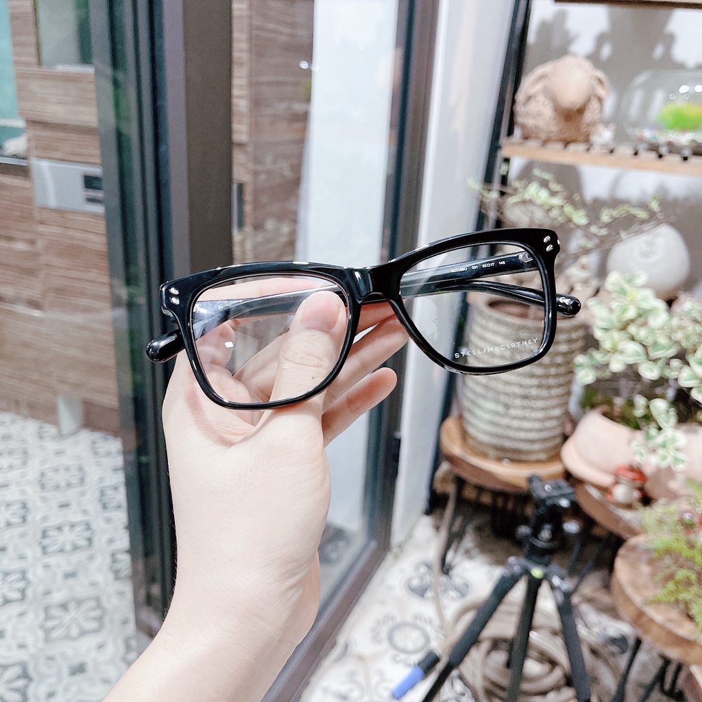 Gọng cận Stella McCartney Clear Demo Lens Ladies viền đen SC0088O 001