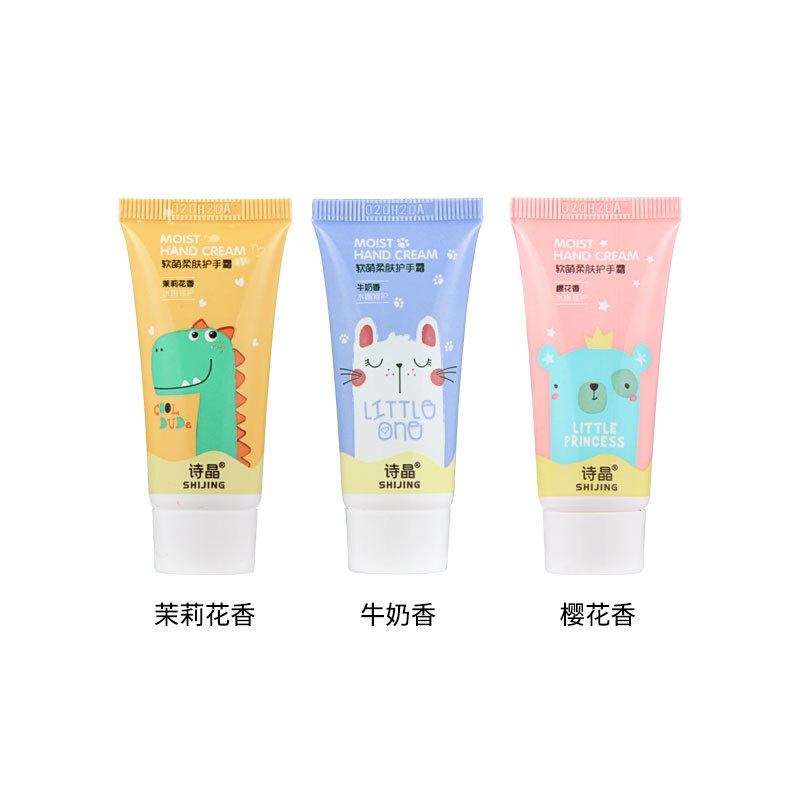 Kem dưỡng da tay SHIJING/ sét 3 tuýp/ siêu dễ thương cấp ẩm bảo về da tay | BigBuy360 - bigbuy360.vn