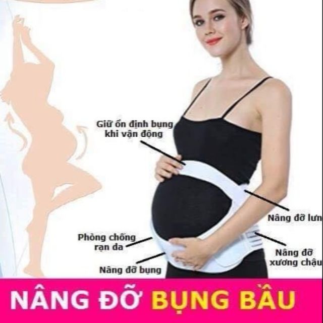 Đai nâng đỡ bụng bà bầu - Đai bảo vệ thai nhi