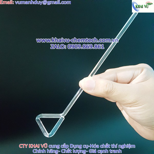 Que trang Que cấy trải vi sinh thủy tinh  cứng cáp