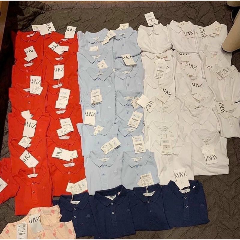 SET 2 ÁO PLO CÓ CỔ CHO BÉ TRAI