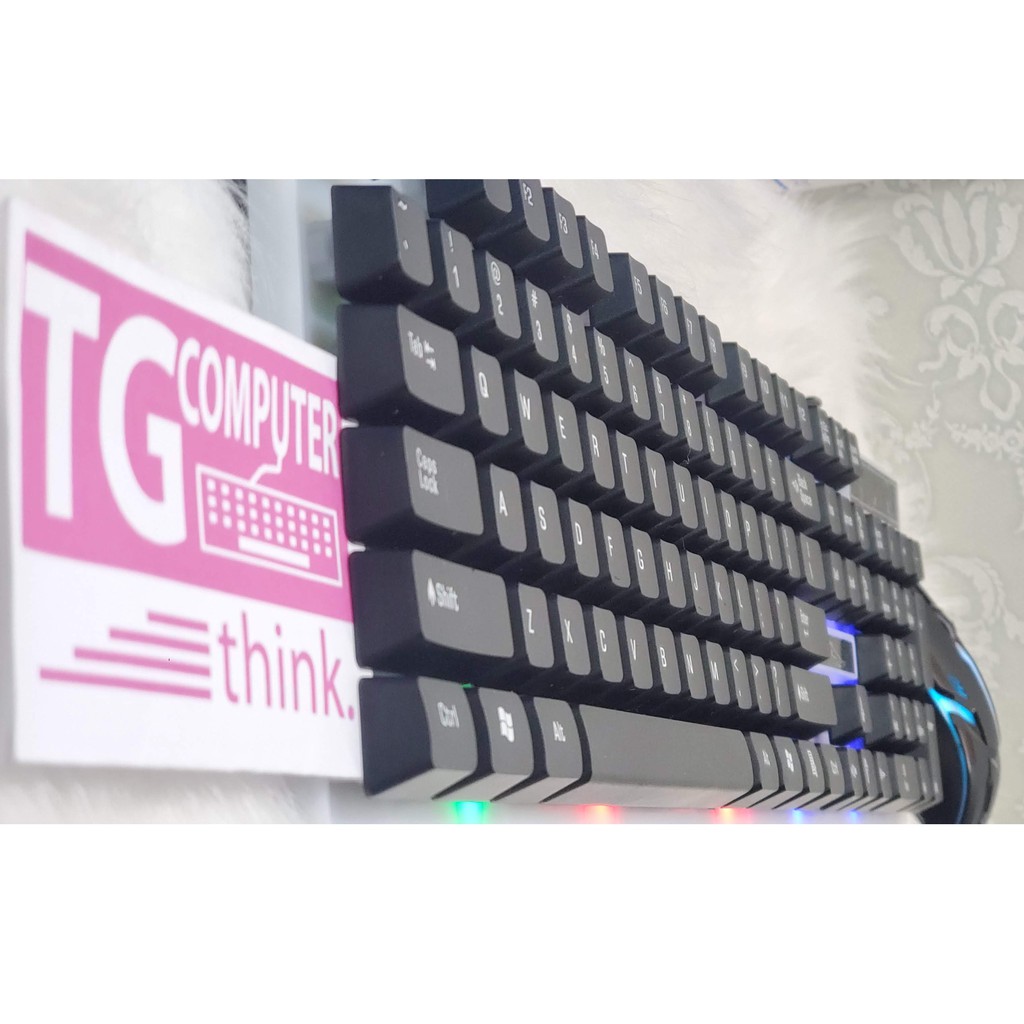 Combo chuột bàn phím Giả Cơ có led xịn xò Bosston 837  - G21 - Q17 - Smart A6  Vi tính TG | BigBuy360 - bigbuy360.vn