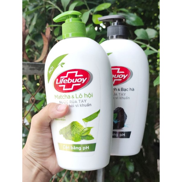 Nước rửa tay lifebuoy 450g date 2025