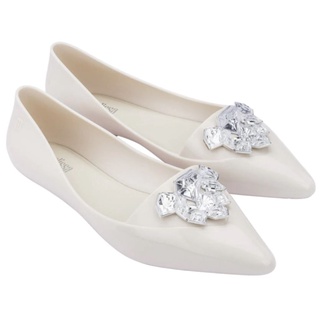Giày nhựa thơm Melissa Pointy Stones AD màu Be