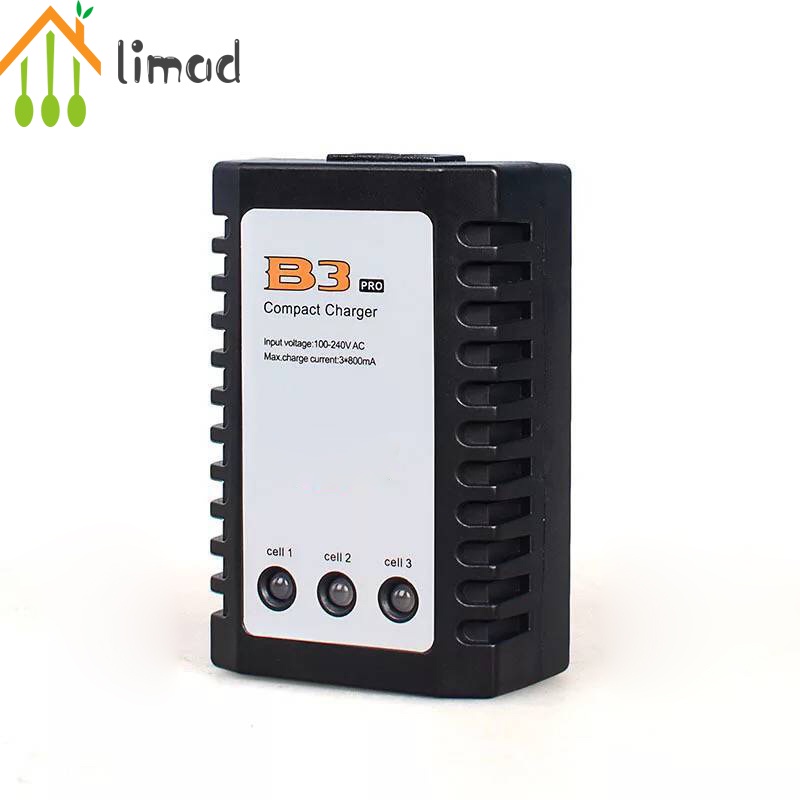 Bộ Sạc Pin Lithium LiPo 7.4V 11.1V 2S 3S Chuyên Dụng Cho Imax RC B3 Pro