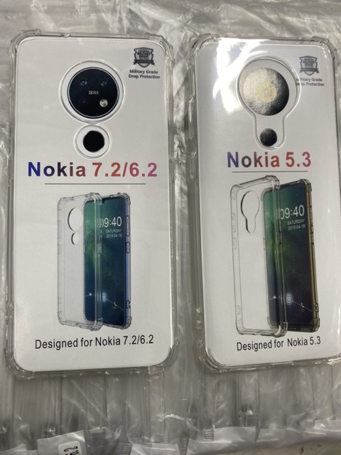 Ốp dẻo trong chống sốc Nokia 7.2, Nokia 6.2, Nokia 5.3