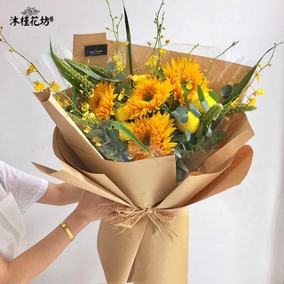 Giấy xi măng bọc hoa, gói quà