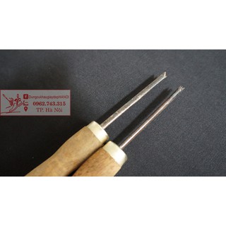 [Sale50%] Combo 2 cây sủi tạo rãnh đế giày dép tặng kèm tép chỉ 80 mét